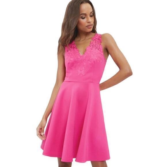 Ted Baker Taliia Embroidered Skater Dress‎ 2 C6 - Picture 9 of 9
